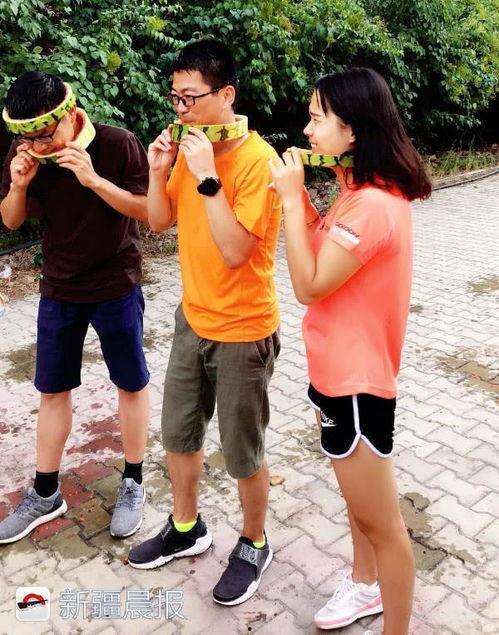 跑步美女吃瓜,美味与活力并存